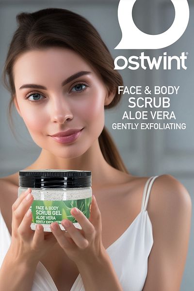 Ostwint Face And Body Scrub Aloe Vera 300 ml