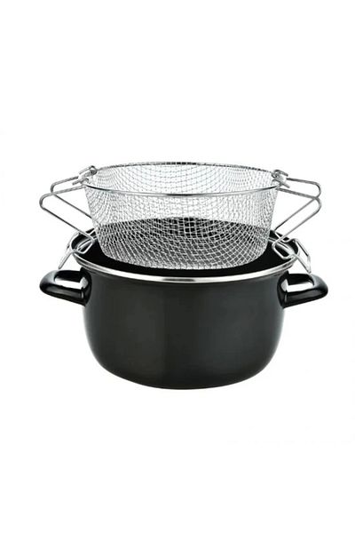 MyBru Enameled Wire Frying Pot 24 Cm
