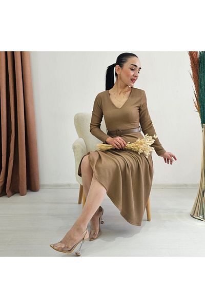 Altı Üstü Butik Φόρεμα με μακρυμάνικο φόρεμα Full Lycra