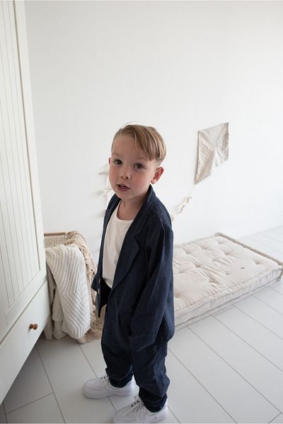rg kidsstore Natural Linen Children's Suit