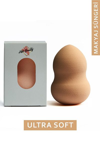 Hill Beauty Turkey Ultra Soft Pear Makeup Sponge Beige