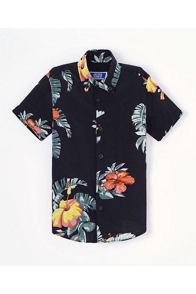 Jack & Jones Junior Jack & Jones Junior All Over Fruity Shirt - Black