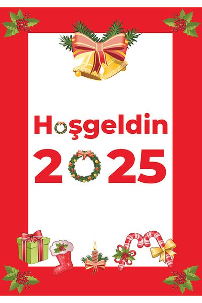 Bayrak 70X105CM 2024 WELCOME FLAG