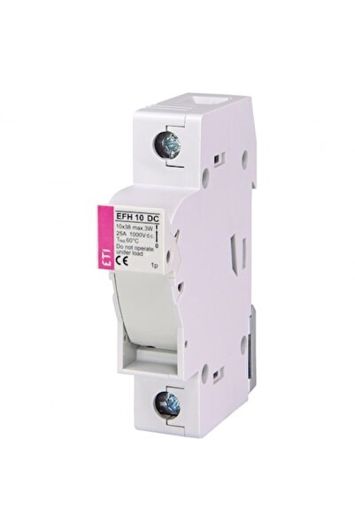 Genel Markalar 10x38 KARTUŞ SİGORTA YUVASI KUTUSU 1000 V MAX 25 A AMPER