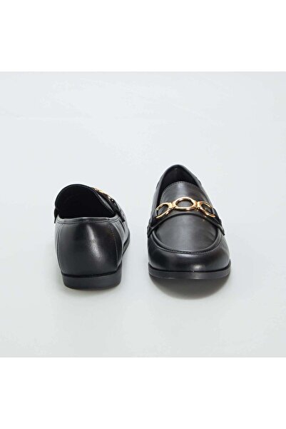 KIABI Loafers with gold chain black