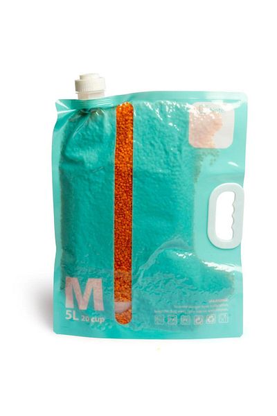 Bigatti Moisture-Proof Pulses and Grains Storage Storage Bag with Vacuum, Lid 5Lt