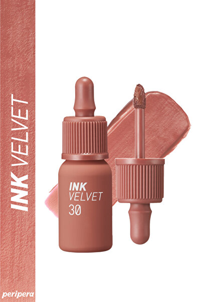 PERIPERA Yüksek Pigmentli, Kadife Görünümlü, Gün Boyu Kalıcı Tint PERIPERA Ink Velvet (30 Classic Nude)