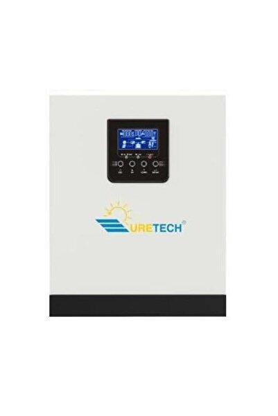 URETECH 1500VA 1200 Watt 12V Tam Sinüs Akıllı MPPT 40A İnverter HMS1.5K-12V