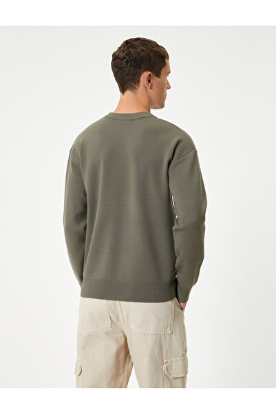 Koton Crew Neck Long Sleeve Basic Sweater