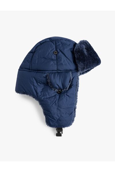 Koton Pilot Hat - Design with Faux Fur Inside