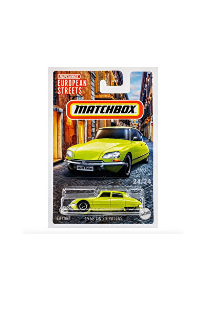 HOT WHEELS Matchbox Europa Street 1/64 Ölçek Uzunkart Premium 1968 Ds 21 Pallas