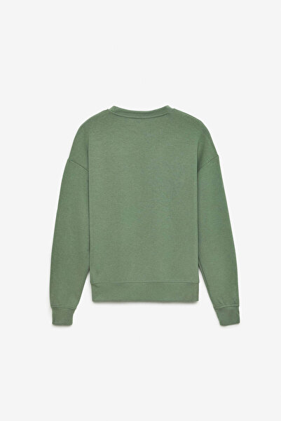 GRIMELANGE Dámská pletená mikina Marigona s kulatým výstřihem Comfort Fit Mint Green