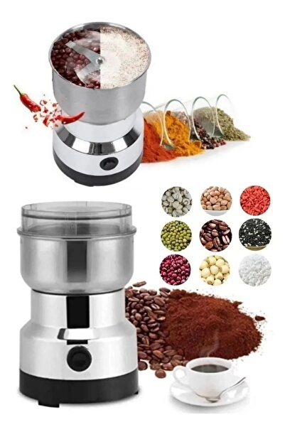 ASSTECH 4 Bıçaklı 350watt Öğütücü Elektrikli Paslanmaz Çelik Kahve Ve Baharat Pirinç Öğütücü