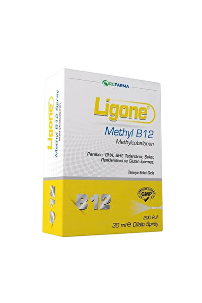 Ligone STD Ligone Methyl B12 Methylcobalamin Dilaltı Sprey 30 ml ( TEKLİDİR )