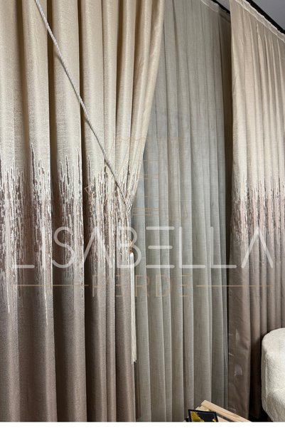 LisabellaHome Best of Fund Clipboard Backdrop Curtain – 1/2.5 Intense Pleat (Single Wing)