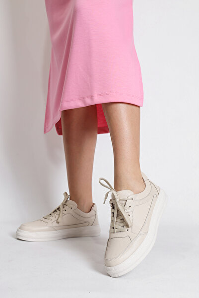 ELİT SHOES Akia Ortapedik Taban Doğal Deri Loafer