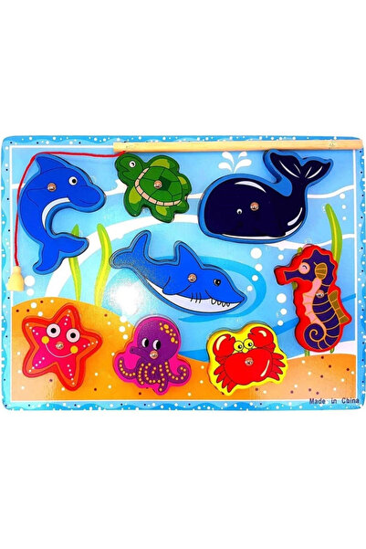 Genel Markalar Eğitici Mıknatıslı Balık Tutma Oyunu