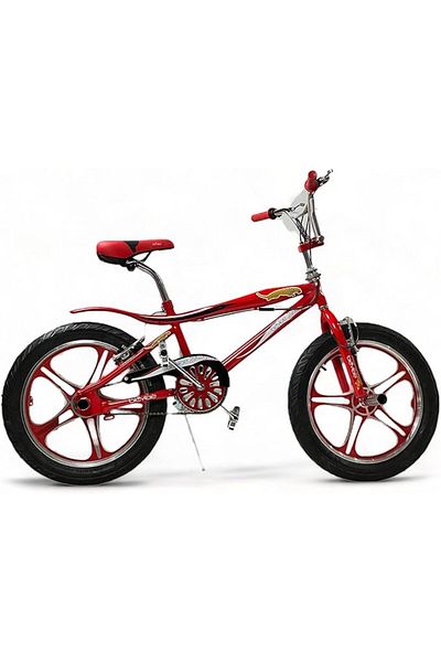 ALBADER , Cobra 20-Inch Size, Adjustable Seta, Dualbrake, Sloid Rim, Wide Wheels, Multicolor