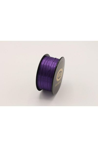 öz-iş Purple Rose Satin Ribbon