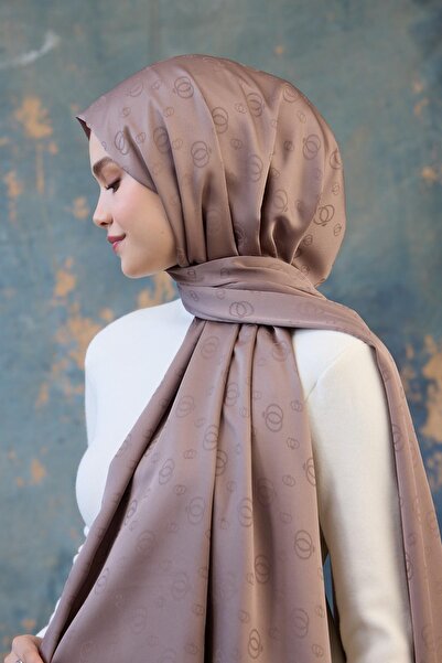 İpekhan Φθινοπωρινό Χειμώνα Μεταξένιο Ζακάρ Σάλι Καφέ 9018-30