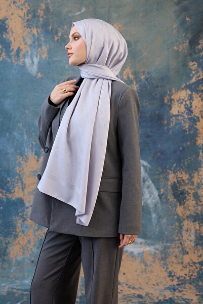 İpekhan Φθινοπωρινό Χειμώνα Μεταξένιο Ζακάρ Σάλι Ασημί 9018-09