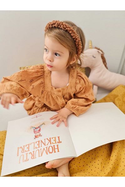 COLORFULLCLİPS Sheep Brown Crown