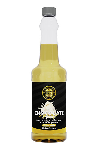 By Tüfekçi Beyaz Çikolata Aromalı Kokteyl Şurubu 75 Cl