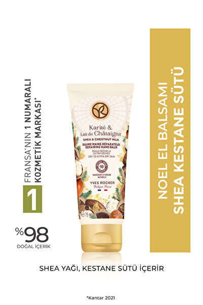 Yves Rocher El Balsamı- Shea ve Kestane Sütü- 75ml-92907