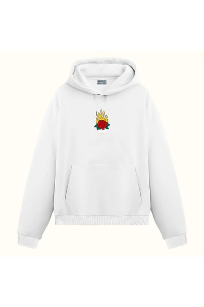 GREENCACTUS Like A Fire Design τυπωμένος ιδρώτας με 3 νήματα
