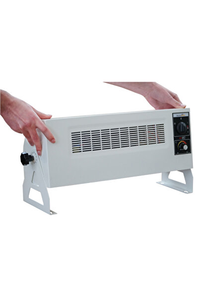 Troy Karavan Heatbox 360 1500W - 3000W Krem Fanlı Isıtıcı