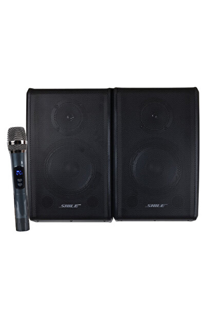 SHILE Kx-2 El Mikrofonlu Kumandalı Usb Sd Bt Seyyar Taşınabilir Hoparlör