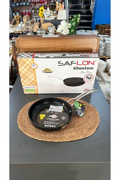 SAFLON Safinox 20cm Titanium Metal - Induction Tab with Handle