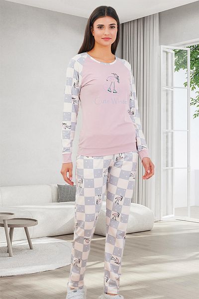 Bella Linda Cotton Long Sleeve Women's Pajama Set