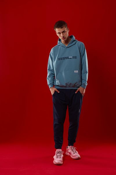 Ayans Pijama Ανδρική μακρυμάνικη πιτζάμες Focus Hooded