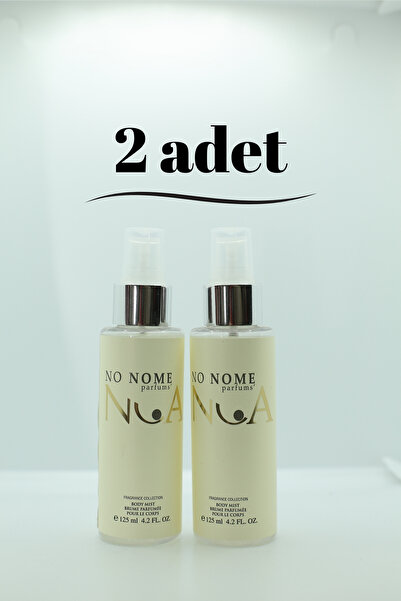 NO NOME 085 Noa Body Mist Kadın Vücut Parfümü 125 ml 2 (İKİ) Adet