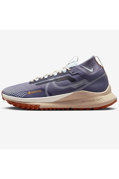 Nike Purple React Pegasus Trail 4 Gore-Tex Waterproof Reflective Walking Running Shoes