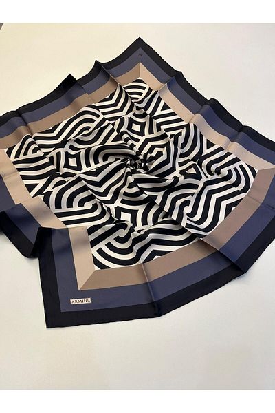 Armine Σειρά Nostalgia Twill Silk Scarf 8153-35nt