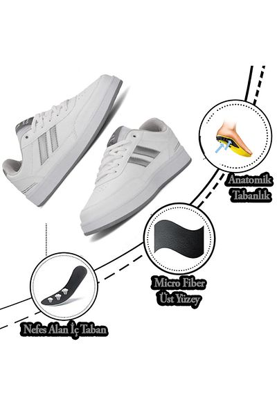 StWenn Pantofi unisex - Pantofi sport casual de zi cu zi, talpă plată, design confortabil și elegant