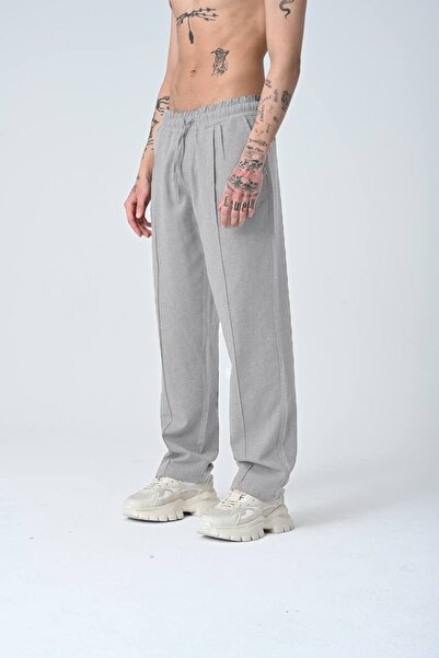 İMVAGO Baggy Pileli Keten Pantolon