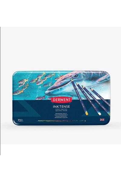 Derwent Inktense Metal Box of 72