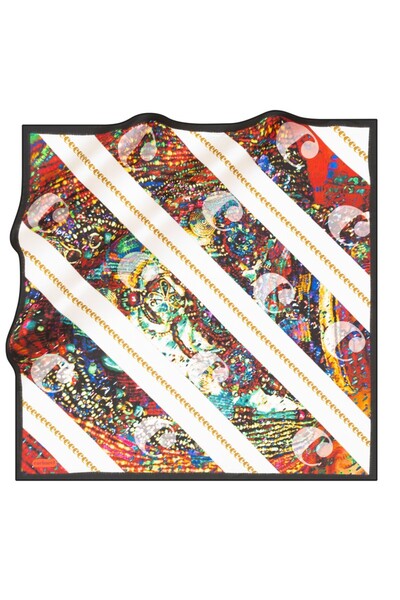 Cacharel 911 Cacharel Твіл Шовковий Шарф 8849313