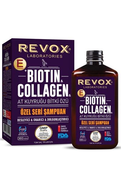 ROSSMANN Biotin Collagen Ponytail Plant Extract Shampoo 360ml