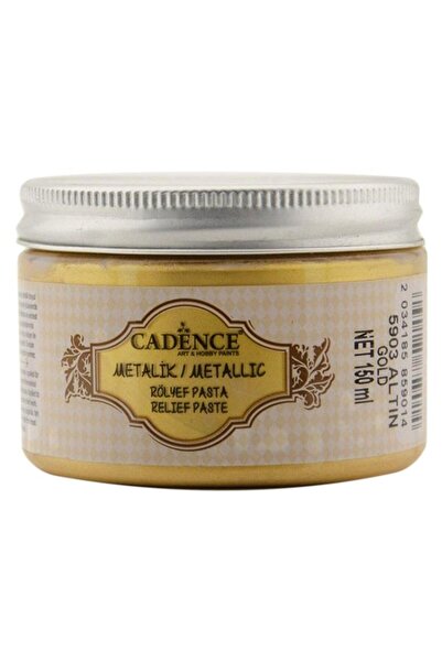 Cadence METALİK RÖLYEF PASTA 5903 ALTIN 150ML
