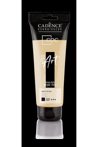 Cadence Boya بروارت طلاء أكريليك للجسم الثقيل PR-037 أصفر نابولي 120 مل
