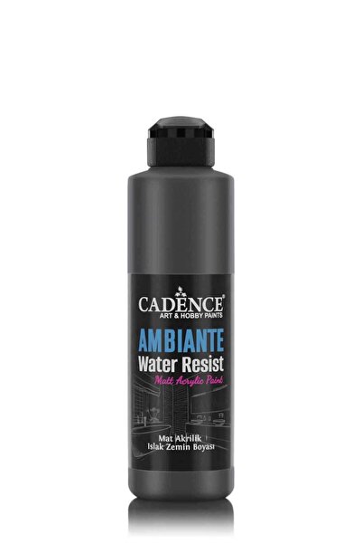 Cadence AMBIENTE SUYA DAY. MET. AKR. BOYA AWM-08 SİYAH 250ML + KATALİZÖR 10GR