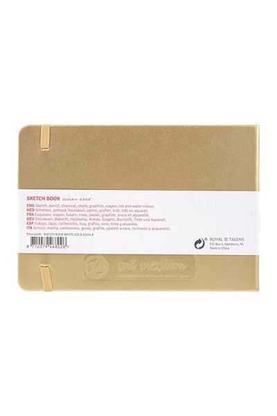 Royal Talens White Gold Crown Sketch Book - 21X15, 140g