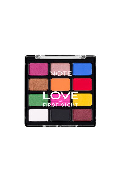 NOTE EYES|Eyeshadow|NOTE LOVE AT FIRST SIGHT EYESHADOW PALETTE 21_1.3 gx12_210- Festi