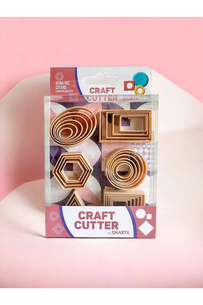 Smarta Geometric Cutters - Multi-Purpose Practical Design