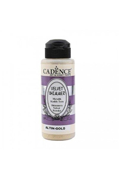 Cadence VELVET SHIMMER METALİK KADİFE TOZU VS-02 ALTIN 120ML