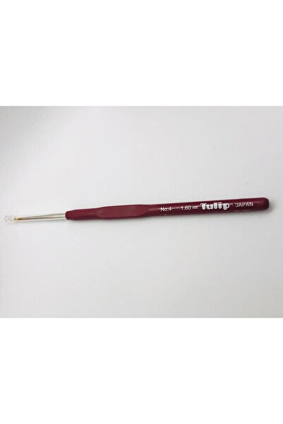 Tulip Σιλικόνη Μαλακή Λαβή Πλεκτή - Κροσέ Δαντέλα Νο: 4 - (1,60) mm